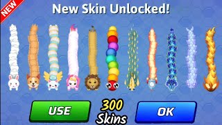 Snake.Io All Of My Skin COLLECTION'S! World Record