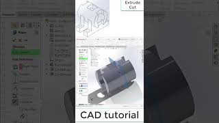 Solidworks basic quick tutorial: exercise 87#shorts