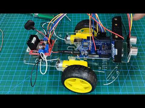 Arduino 2WD Engelden Kaçan Robot Araba Yapımı