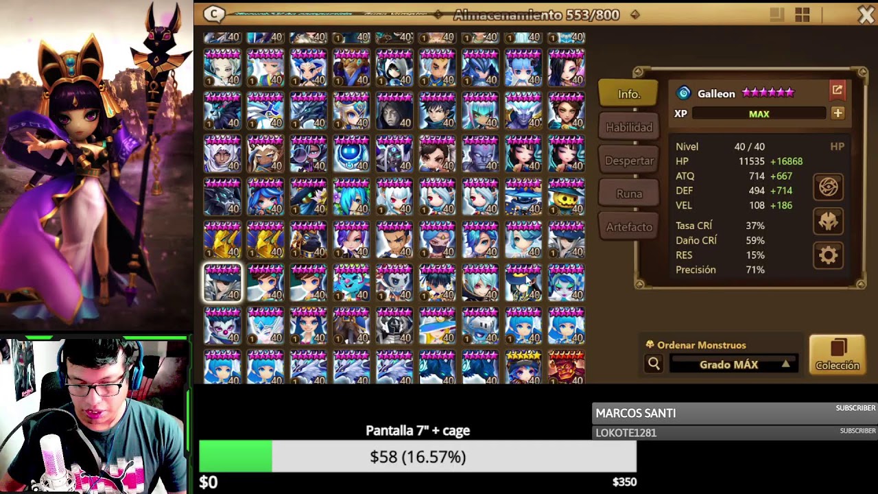 SUMMONERS WAR: COMO VA LAS RTA Y SIN EVENTOS?