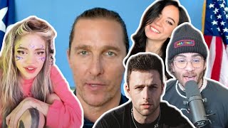 Hasanabi & Austin Talk Maya Drama, Omicron, Governor Matthew McConaughey and Grimes Interrupts??