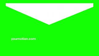 Triangle Wipe Transition on Green Screen