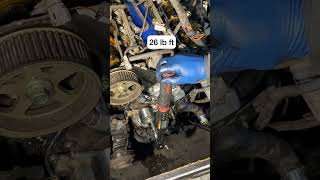 I Installed New Timing Components Onmy 98 T100. The Water Pump Failedand Almost Broke The