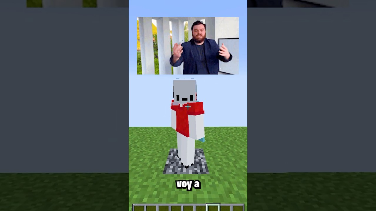 Telepatía en MINECRAFT #shorts #minecraft