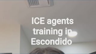 Contract shows ICE agents training in Escondido