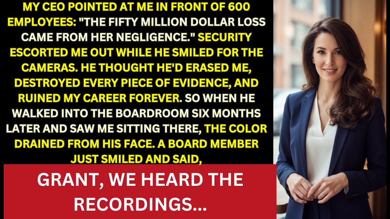 My CEO Publicly Blamed Me For A $50M Loss I Warned Him About , So...