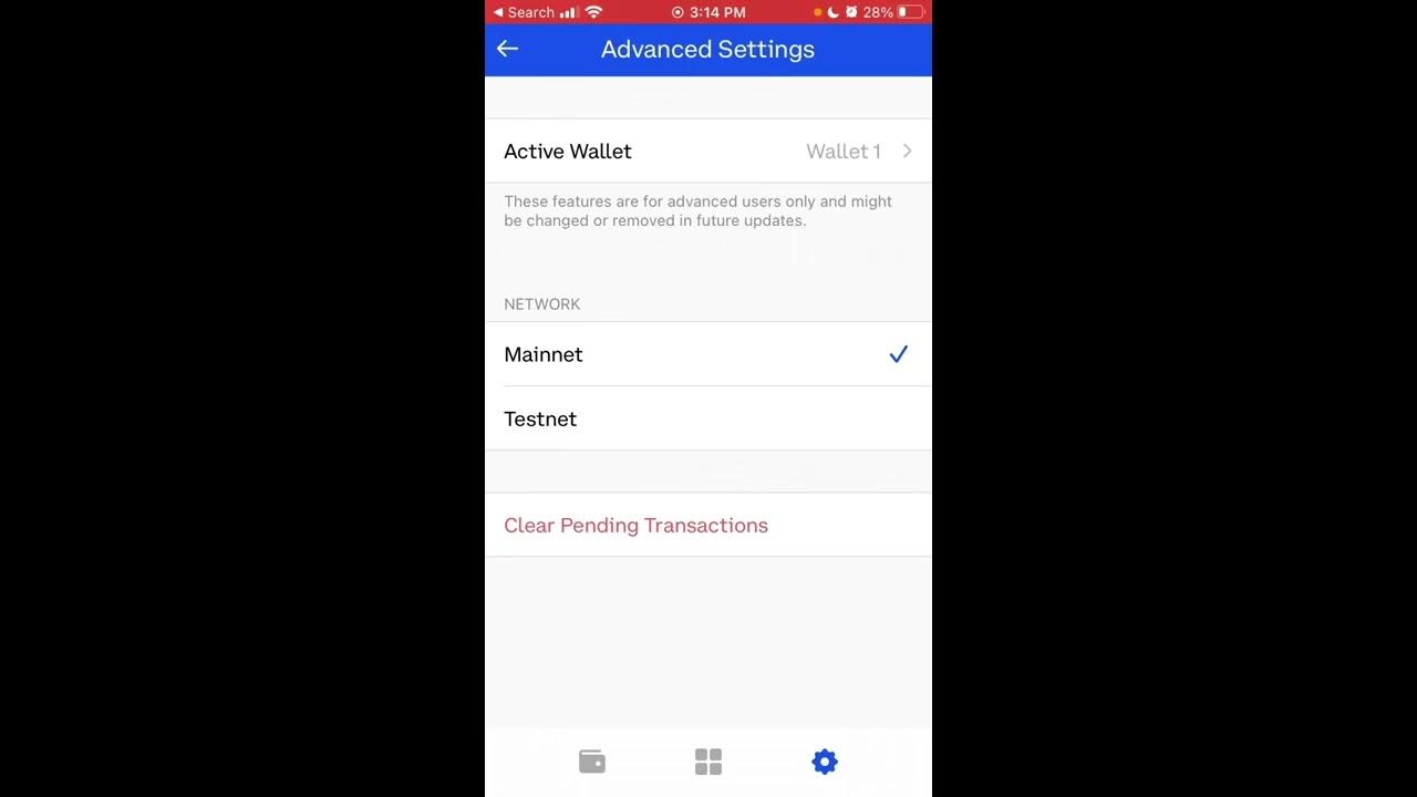 How to clear pending transactions in Coinbase Wallet app? - YouTube