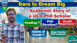 Academic Story of PhD Scholar UCD Ireland | Fully Funded PhD| PhD Duration #ucdlife #phd