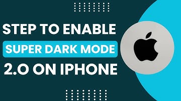 How To Enable "SUPER DARK Mode 2.0" on iPhone! [iOS 18]