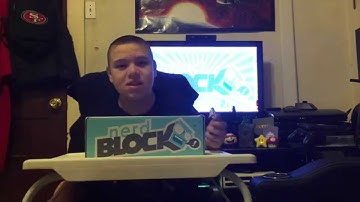 Nerd Block March 2015 UnBoxing