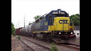 20100528 May 28 2010 SEPTA Silverliner II III IV CSX Bethlehem Branch B738 Lansdale Hatfield Whse