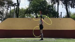 Hoop Juggling Tutorial- Shoulder rolls (Bramson rolls)