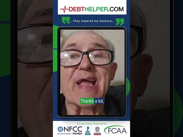 Debthelper improved my credit #debtrelief #debtmanagement #debtconsolidation #testimonials