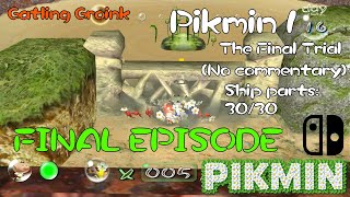 Pikmin 1 - Day 16 - The Final Battle (ENDING) - (No Commentary) - (Nintendo Switch)
