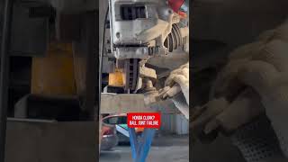 Honda Clunking Noise Fix: Replace Lower Ball Joint, Silence Returns! #parts #mechanic #honda