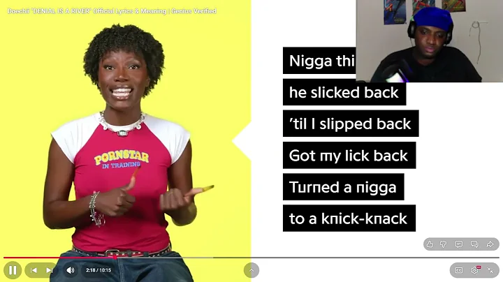 Reaction | "DENIAL IS A RIVER" Official Lyrics & Meaning | By Genius