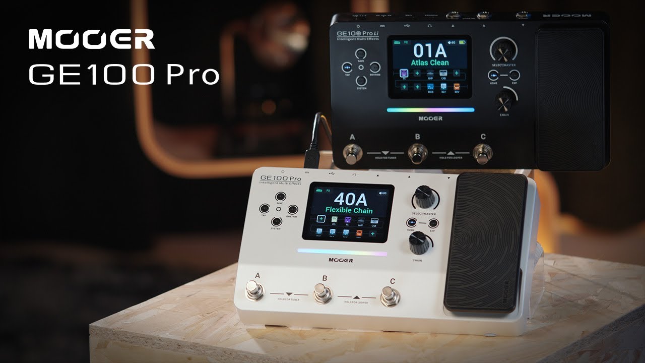 MOOER GE100 Pro Official Overview
