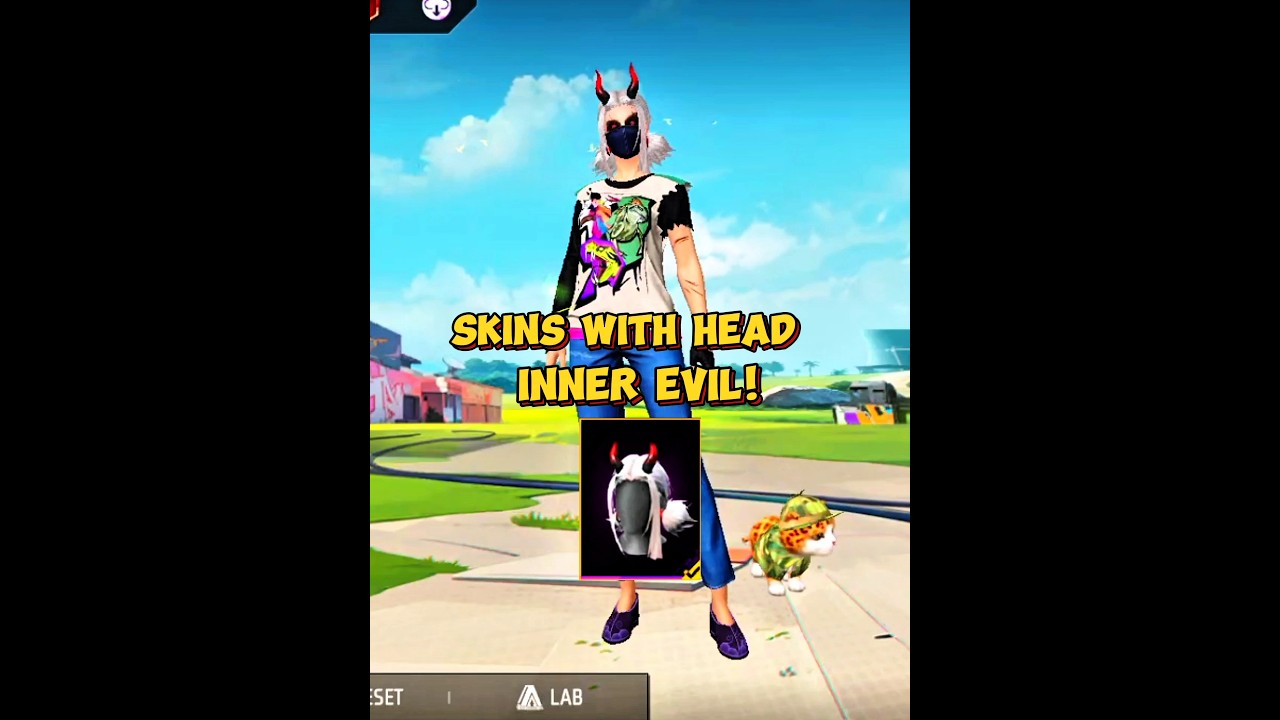 FREE FIRE Skins INNER EVIL Head