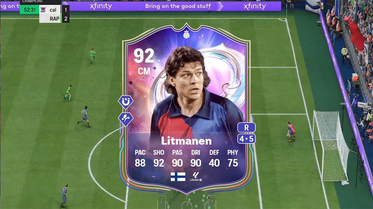 EA FC 25 - 92 Fantasy FC Hero Litmanen - Champions Gameplay