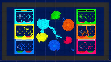 Core Destruction x Multiply And Release - Ammo Canon - Team Battle in Algodoo - #5