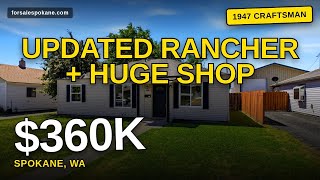 3014 E Ermina Ave | Spokane, WA | $360,000 | 4 bed, 1 bath, 1,216 sqft — Spokane Home for Sale