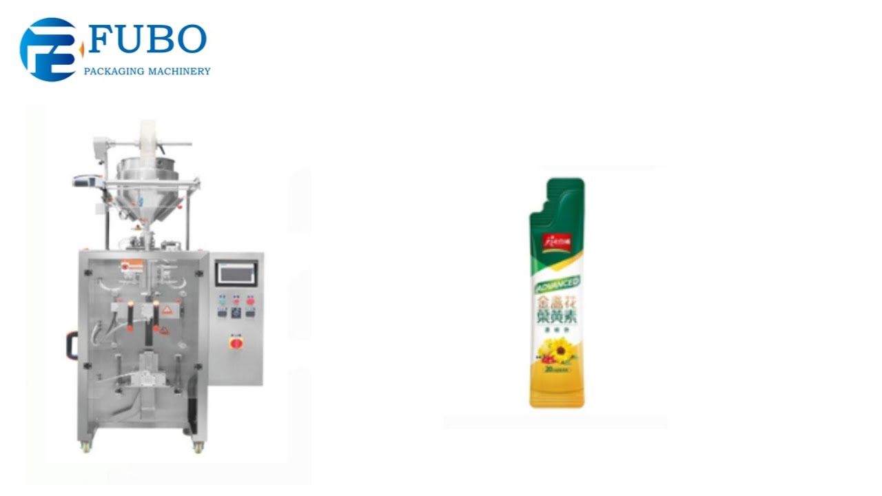 (60ml)Back Seal Clip Pull Ceramic Pump special Shaped  Bag wrapped machine丨FBV-300SY packing device