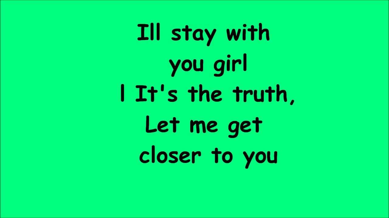 Get closer to me Darren Flowers Lyrics video