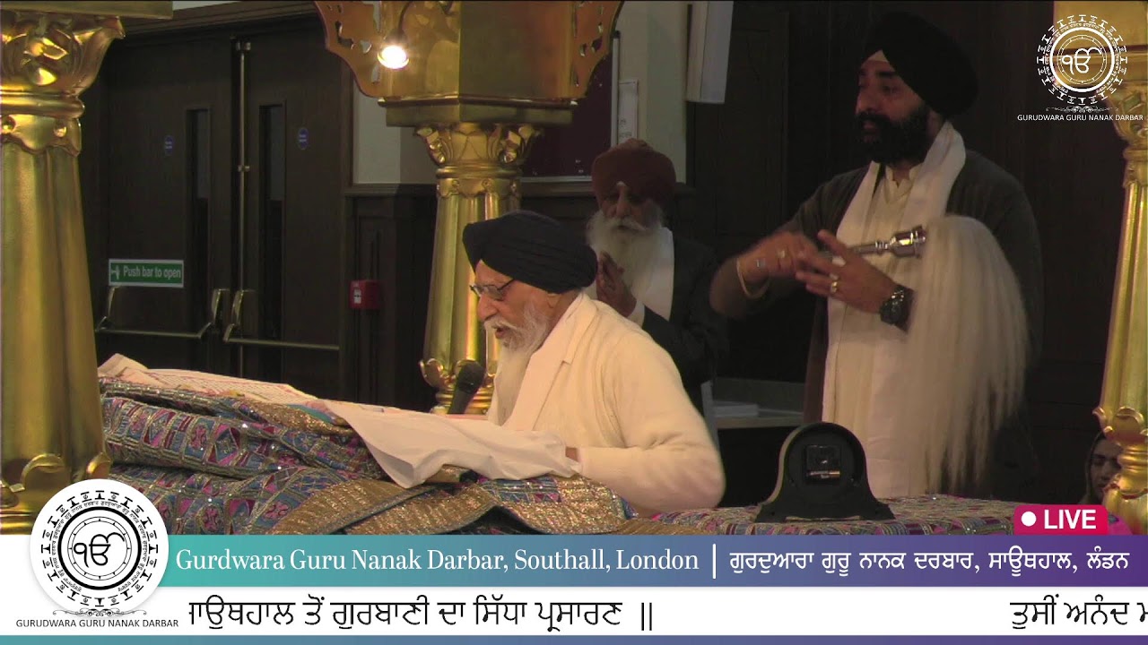 LIVE - Gurdwara Guru Nanak Darbar Southall