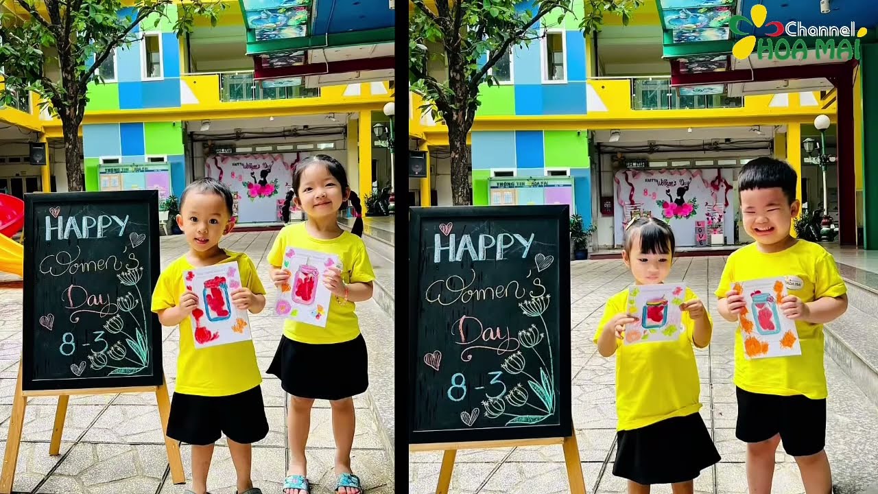 Bé làm lọ điều ước - Lớp Mầm 2 | Mầm non Hoa Mai Gò Vấp