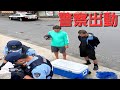 【通報】海に潜って、大物を引き上げたらパトカーが出動する事態に、、、「海中清掃」