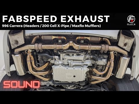 Video preview: 996 Carrera w/ Fabspeed Headers, 200 Cell X-Pipe & Maxflo Mufflers