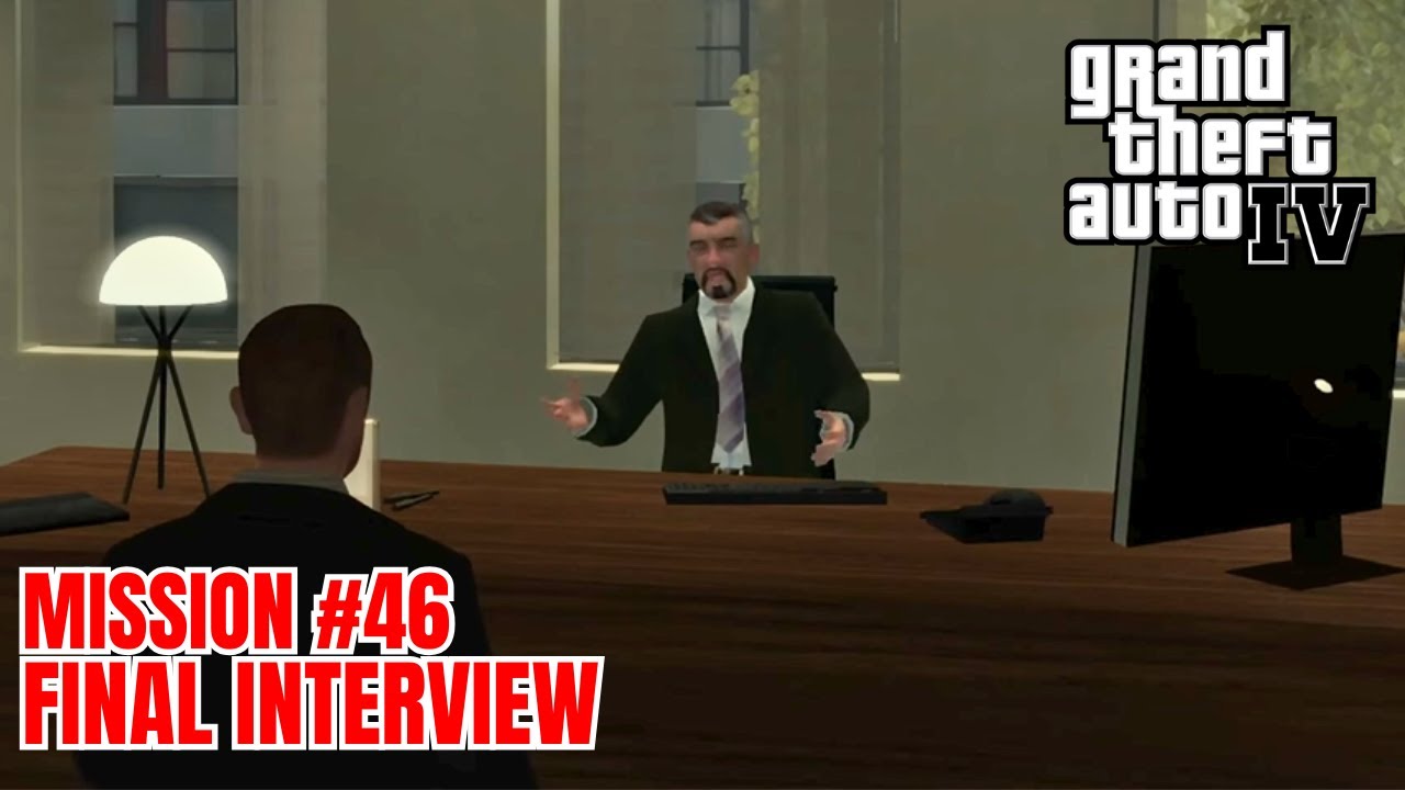 GTA IV Mission 46 Final Interview YouTube 