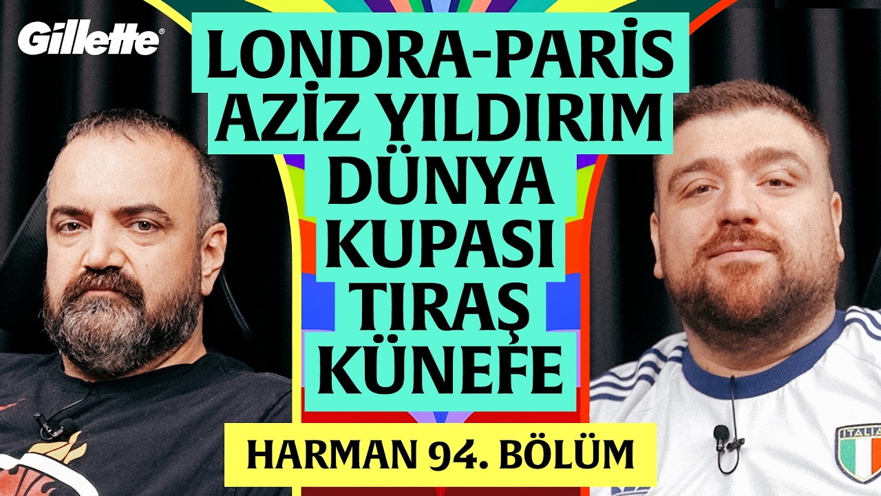 Aziz Yıldırım, Parisli Garson Kız, Tıraş Baskını | Harman 94. Bölüm | Erman Yaşar & @HTalksYoutube