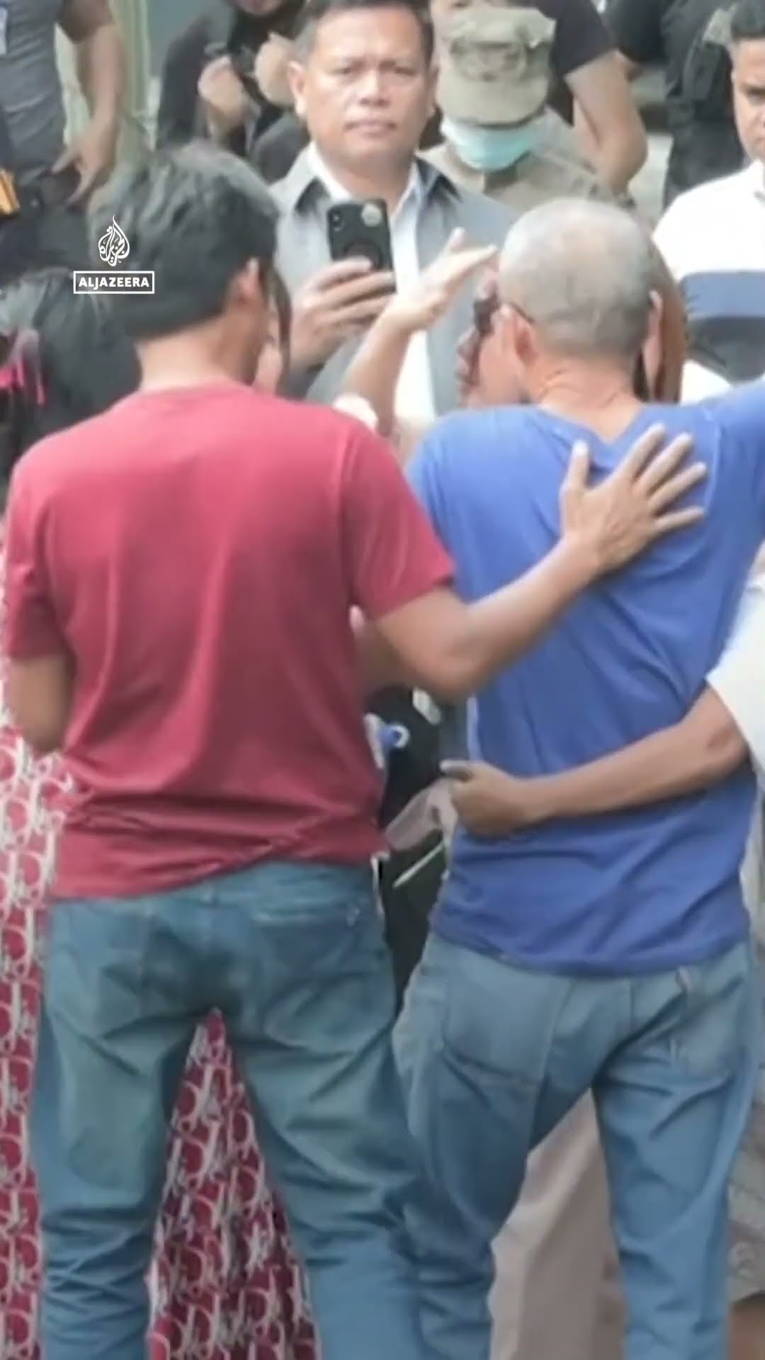 Filipina freed from Indonesia death row reunites with family | AJ #shorts