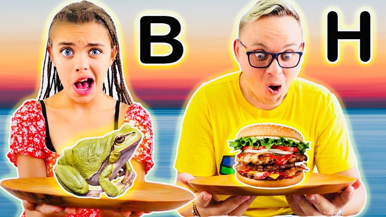 MANÂNCĂ dupa LITERELE ALFABETULUI CHALLENGE