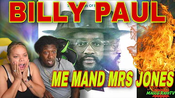 FIRST TIME HEARING Billy Paul - Me and Mrs. Jones (Official Audio) REACTION #BillyPaul