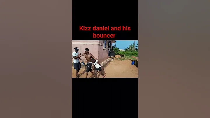 kizz Daniel and his bouncer be like🤣🤣🤣