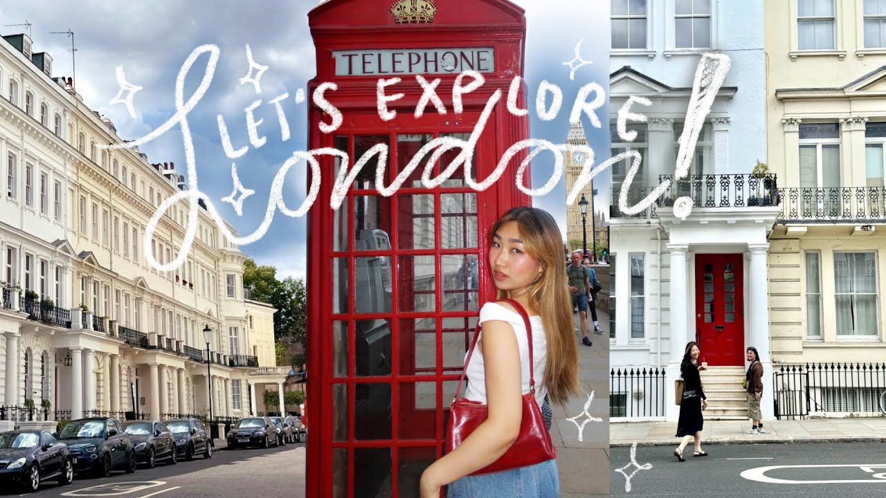 Exploring London! (Notting Hill, Kensington, Thrifting at Brick Lane, London Eye, Big Ben &more)