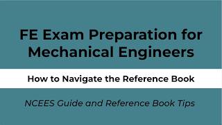FE Exam Prep for Mechanical Engineers: How to Navigate the Reference Book