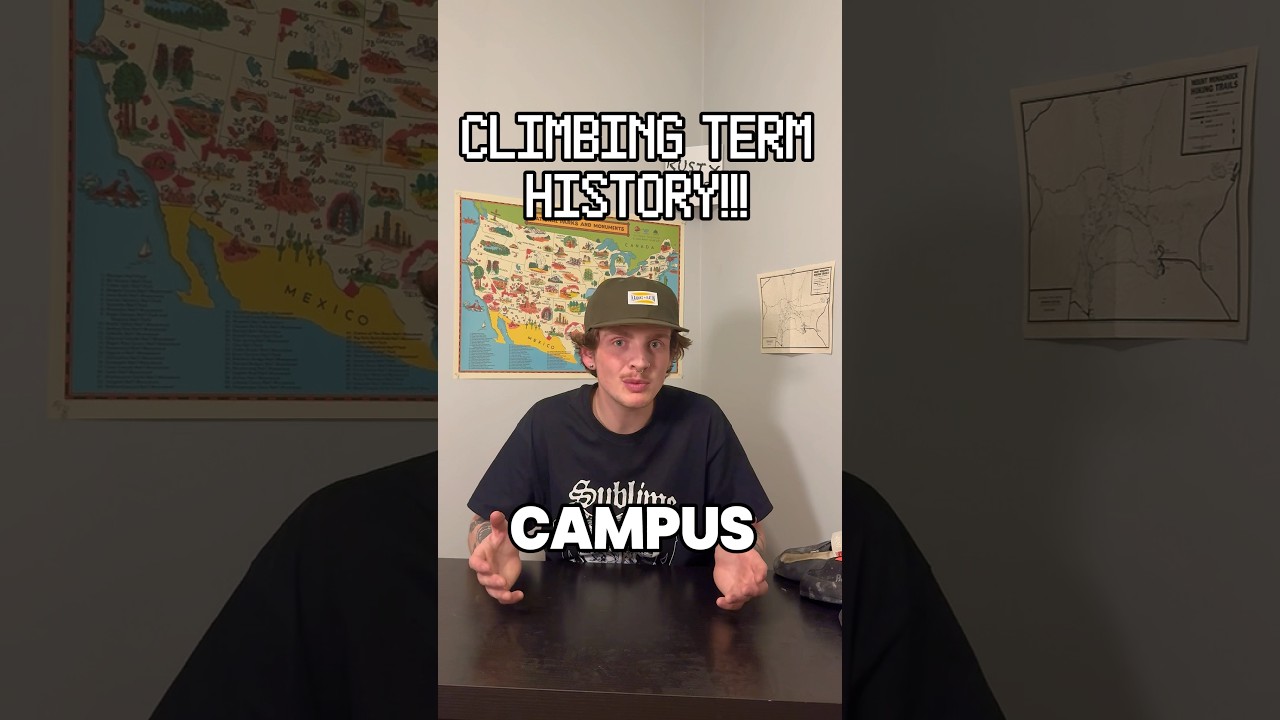 История терминологии скалолазания: кампус💪🏻 