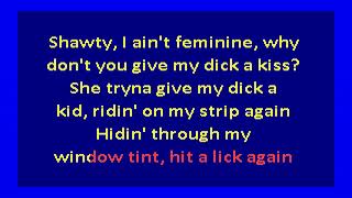 A$AP Rocky  - Tailor Swif (karaoke)