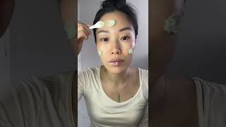 acne and clogged pores? #arencia fresh green rice mochi cleanser 🌱🍚 #acne #cloggedpores #skincare