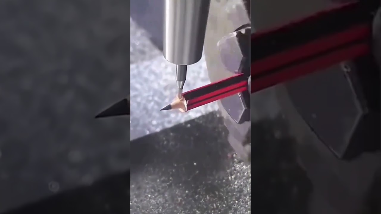 Pencil cutting process 