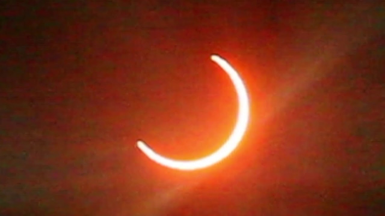 High-speed Annular Solar Eclipse At The Edge