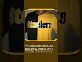 PITTSBURGH STEELERS MITCHELL &amp; NESS SPLIT COLOR JERSEY ADULT MEDIUM NEW W TAGS
