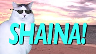 Happy Birthday Shaina - Epic Cat Happy Birthday Song