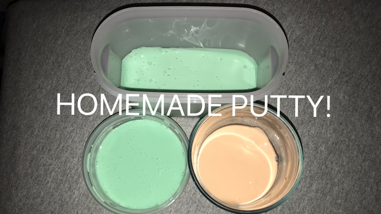 How To Make Homemade Putty! J Productions YouTube