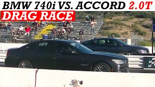 2020 Honda Accord Sport 2.0T vs. 2012 BMW 740i
