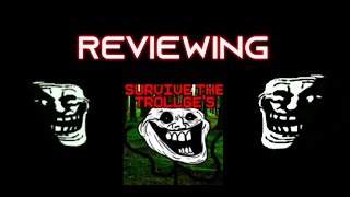 Reviewing Trollge Game [Survive The Trollge's] | Roblox
