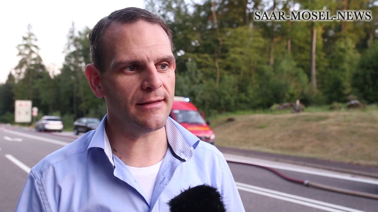 Waldbrand zwischen Mettlach und Orscholz